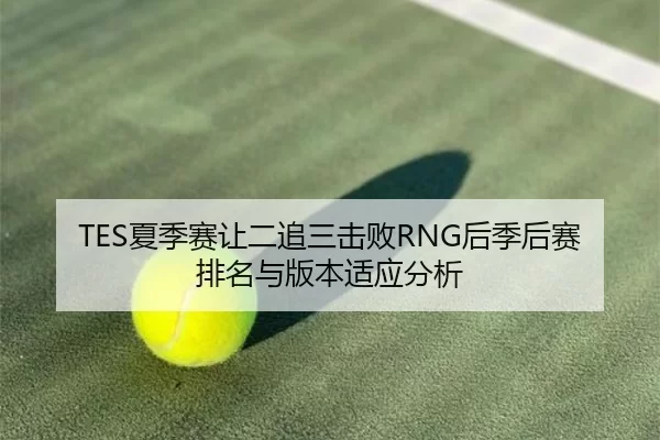 TES夏季赛让二追三击败RNG后季后赛排名与版本适应分析
